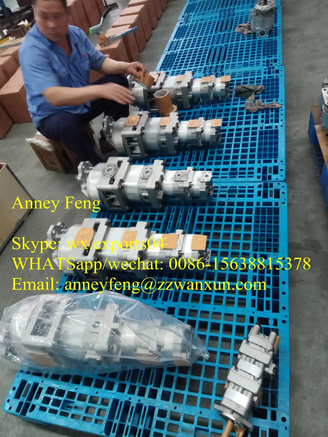 High Quality! Excavator PC1000-1 Gear Pump 705-51-31030.705-51-31070
