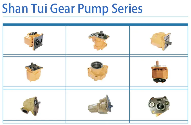 High Quality Gear Pump 234-60-65100 for Komatsu Gd655-3 Grader Parts with Competitive Price and One Year Warranty