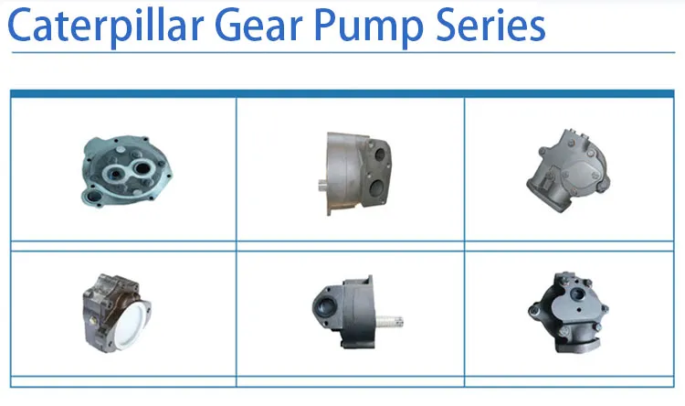 High Quality Gear Pump 234-60-65300 for Gd705 Grader Parts with Good Quality and One Year Warranty