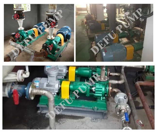 Horizontal Electric Centrifugal Chemical Pump for Acid Transfer