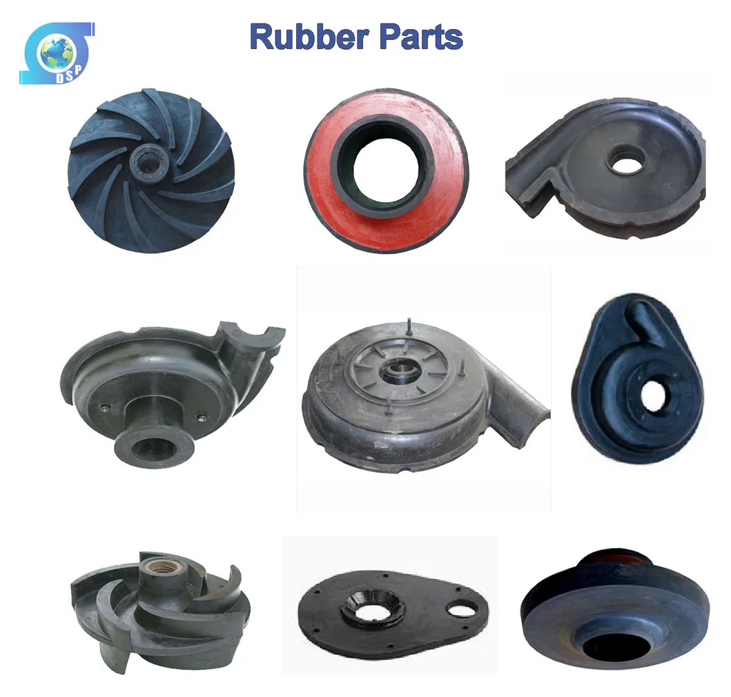 Horizontal Mining Slurry Pump Rubber Parts R55 Frame Plate Liner E4036