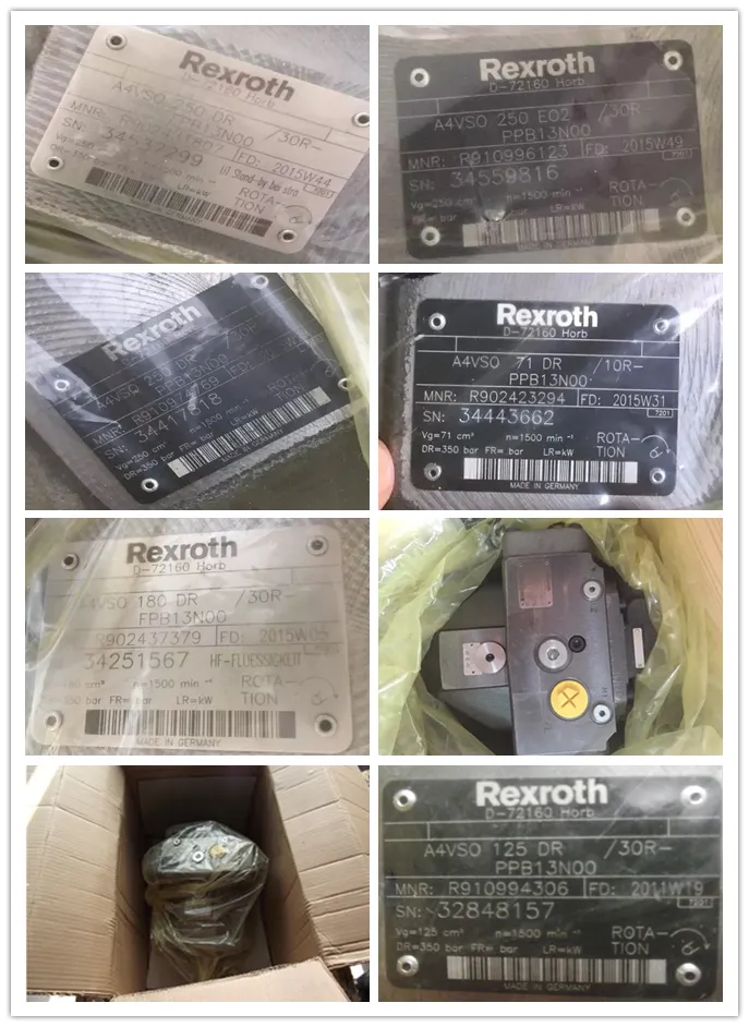 Hot Sale Series Rexroth High Pressure Hydraulic Axial Piston Motor A6V A6vem A6vm55 R902203501 A6vm55HD1/63W-Vpb01000b