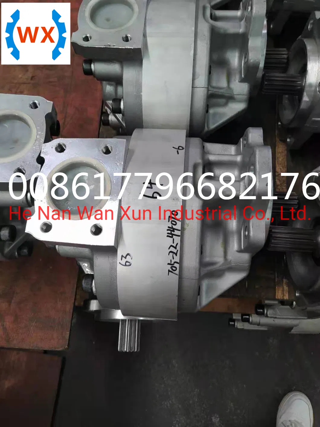 Hydraulic Gear Pump Assy for Komasu PC30-1 Comparable to Komasu Pn 705-52-10070