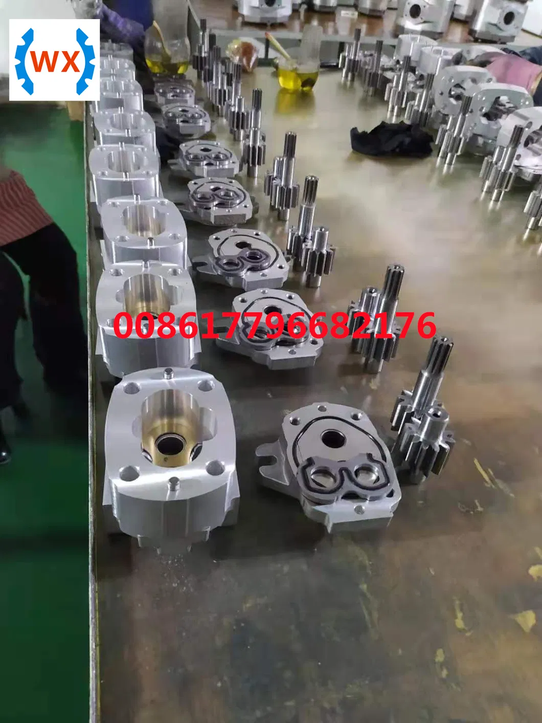 Hydraulic Gear Pump Assy for Komasu Wa600-1 Comparable to Komasu Pn 705-56-44000
