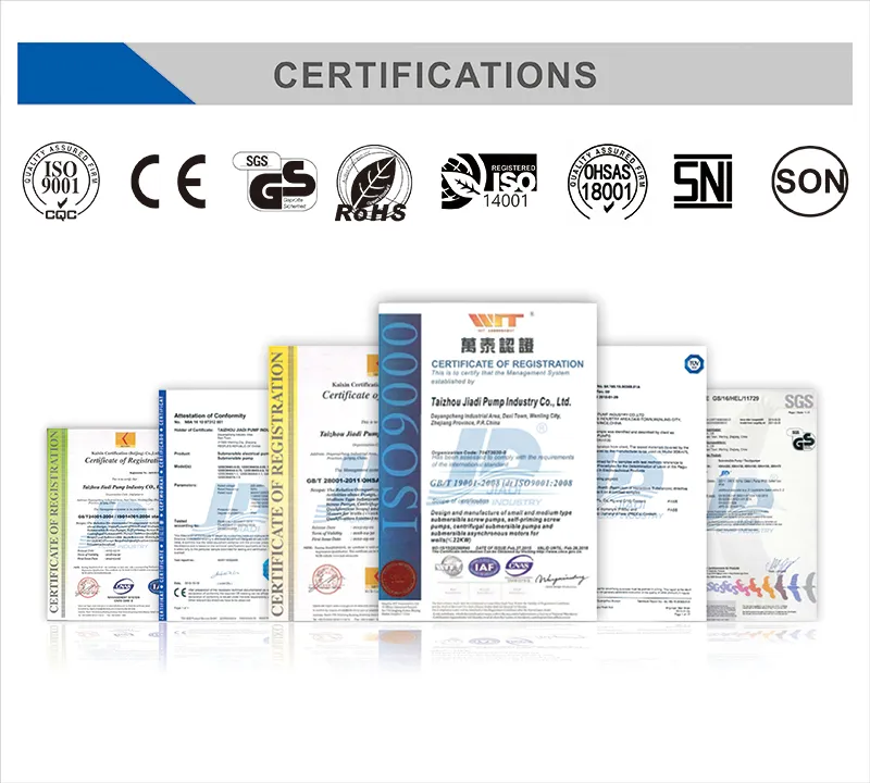 Industrial Submersible 6sp17 6sp Stainless Steel Water Cool Motor Pump