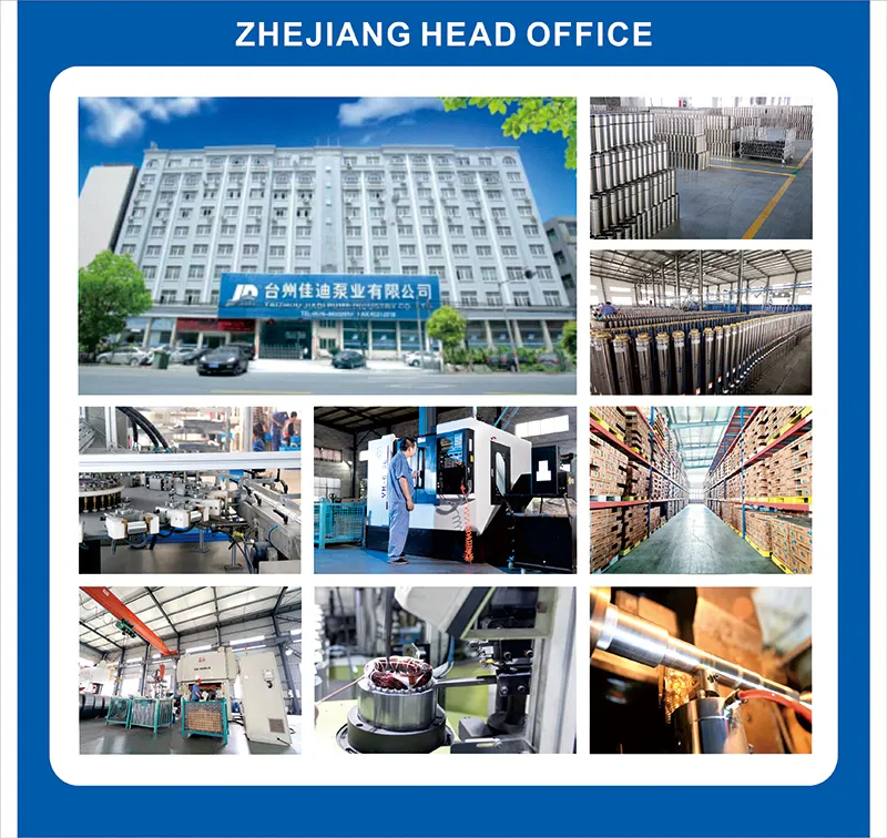 Industrial Submersible 6sp17 6sp Stainless Steel Water Cool Motor Pump