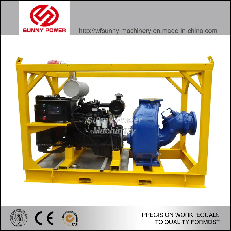 Irrigation Water Pump Driven by 66kw Diesel Engine