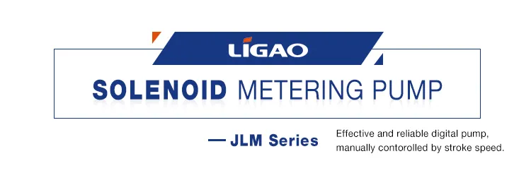 Jlm Factory Prominent Electromagnetic Solenoid Operated Acid Chemical Diaphragm Metering Pump