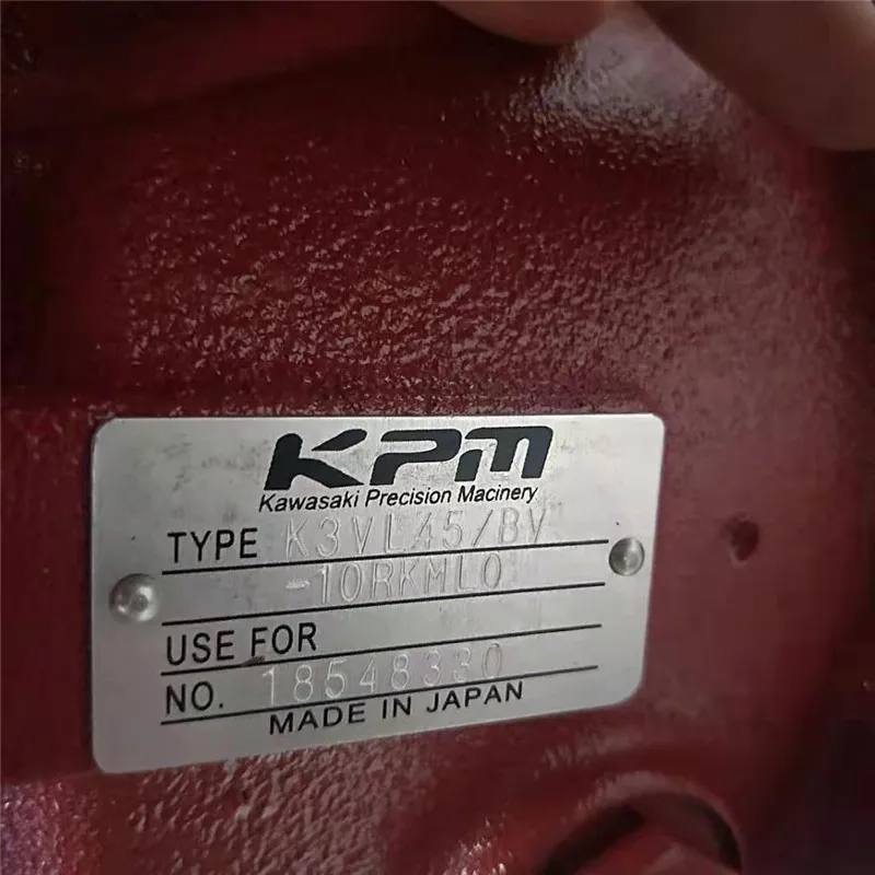 Kawasaki Kpm Hydraulic Piston Pump K3vl80/B-1brkm-Po/1eo