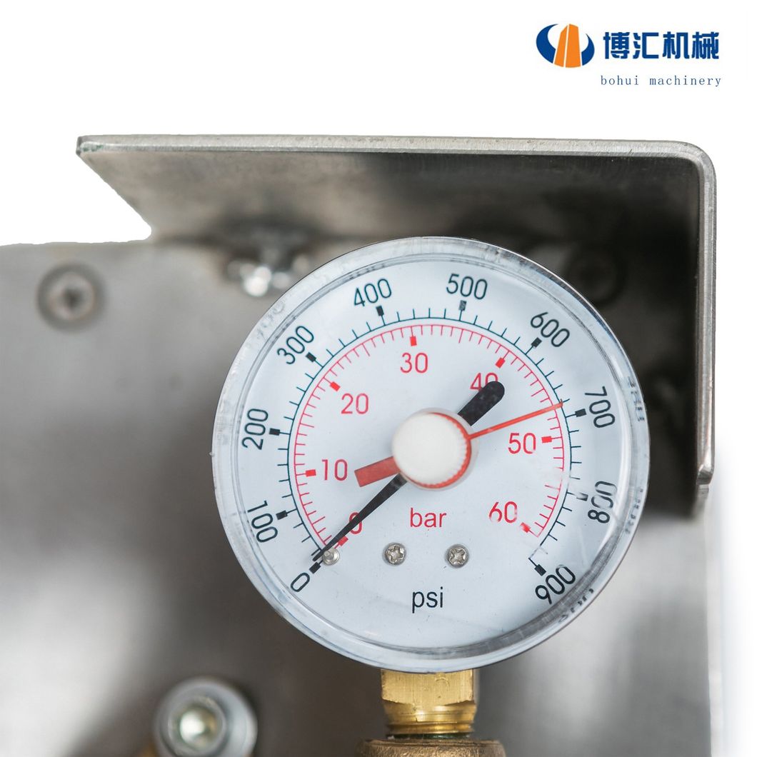 Manual Stainless Steel Pressure Testing Pump 60 Bar Water Hand Pump