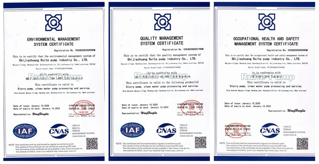 Mining 8/6e-Ah Series Horizontal Slurry Pump