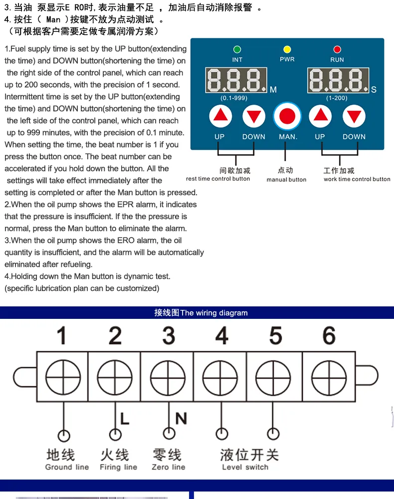Miran MRH-1232-100TB Automatic Grease Pump Automatic Grease Lubricators
