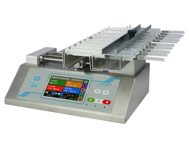Multi-Channel Laboratory Syringe Pump (Stainless Steel Shell)
