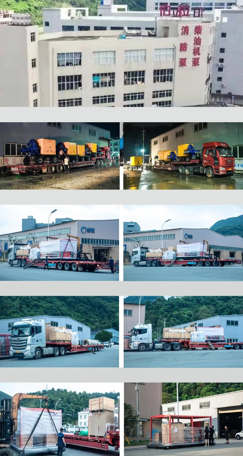 Muted Trailer Diesel Water Pump