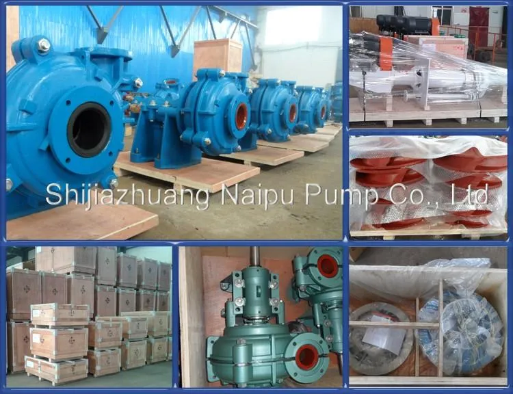 Naipu OEM Gold Ore Machinery Vertical Mining Centrifugal Slurry Pump for Sale with Rubber Parts
