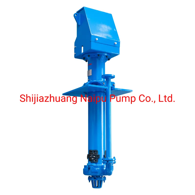 Naipu OEM Gold Ore Machinery Vertical Mining Centrifugal Slurry Pump for Sale with Rubber Parts