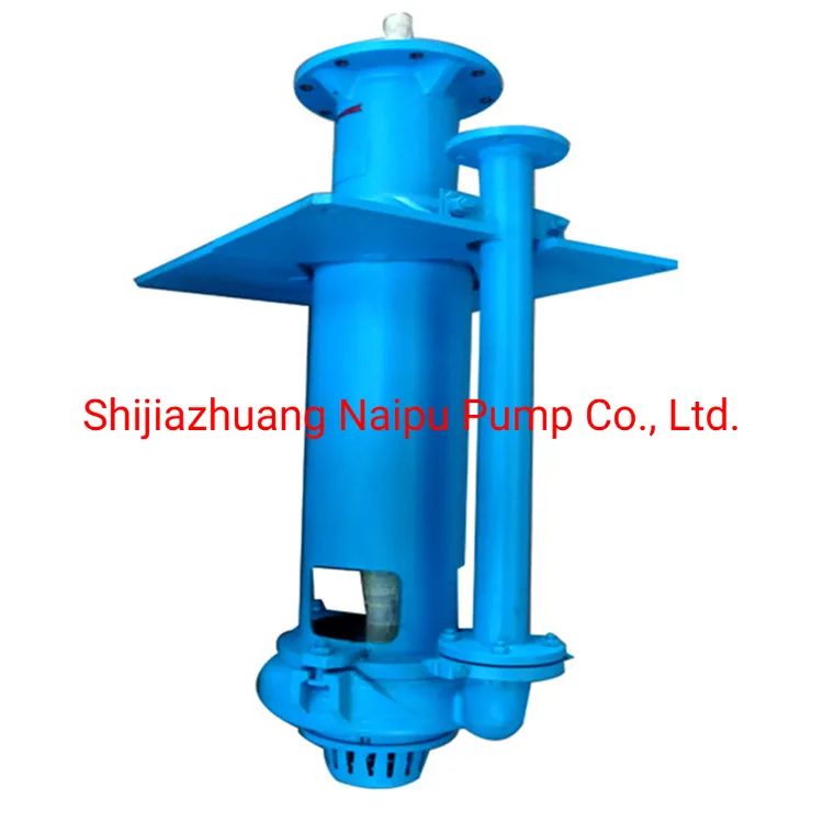Naipu OEM Gold Ore Machinery Vertical Mining Centrifugal Slurry Pump for Sale with Rubber Parts