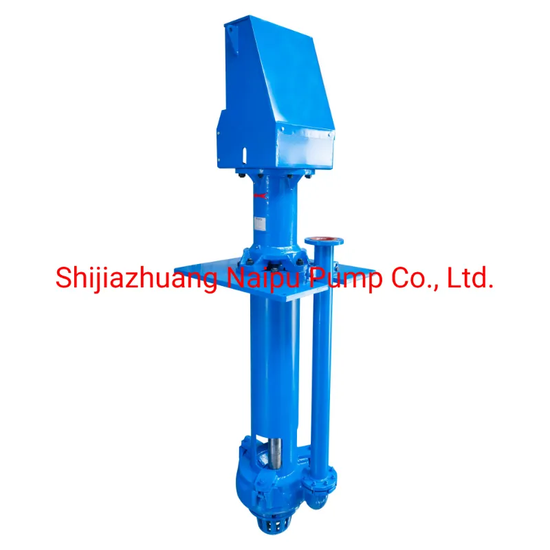 Naipu Vertical Slurry Transfer Pumps Used in Phosphoric Acid and Ammonium Phosphate Production with CE