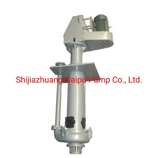 Naipu Vertical Slurry Transfer Pumps Used in Phosphoric Acid and Ammonium Phosphate Production with CE