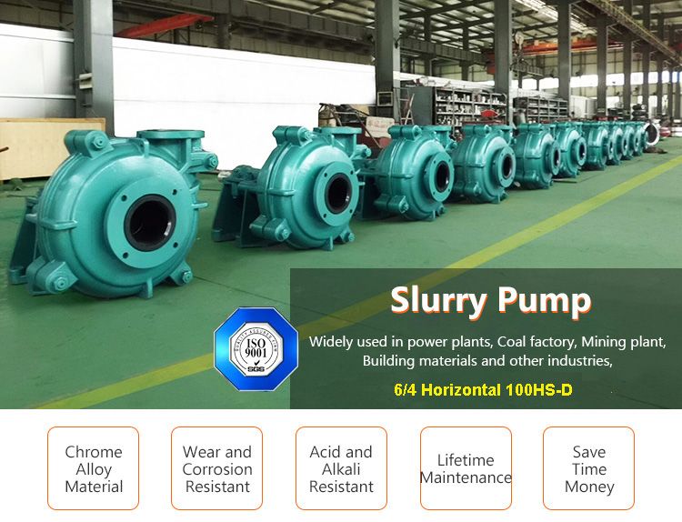 Phosphoric Acid Mud Water Anti-Corrosive Rubber Lined Slurry Pump
