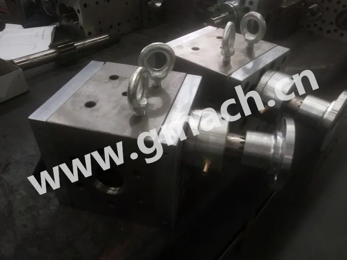 Plastic Extrusion Melt Pump Metering Pump for HDPE Pipe Extrusion Line