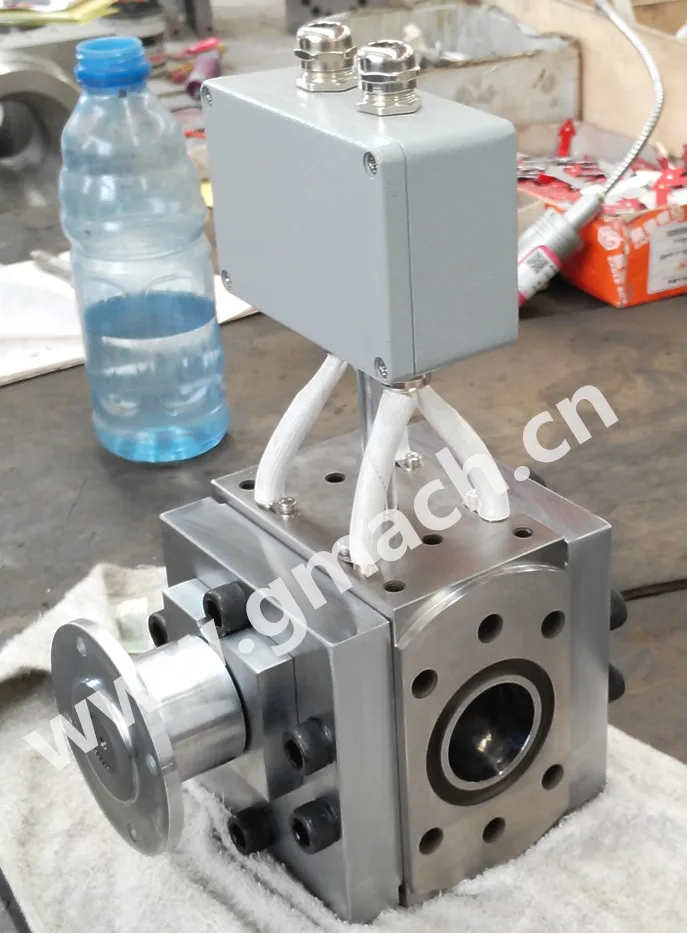 Plastic Extrusion Melt Pump Metering Pump for HDPE Pipe Extrusion Line
