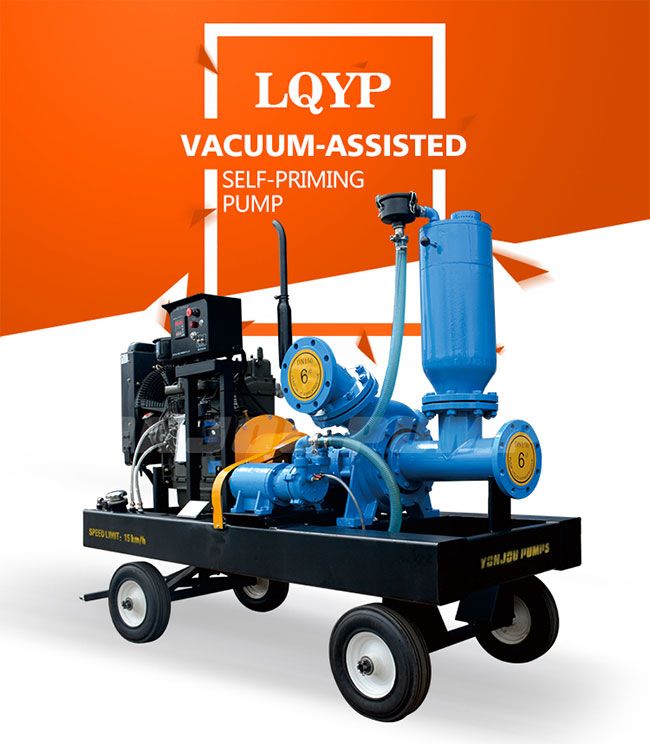 Portable Draining Solid Contain Transfer Trash Pump