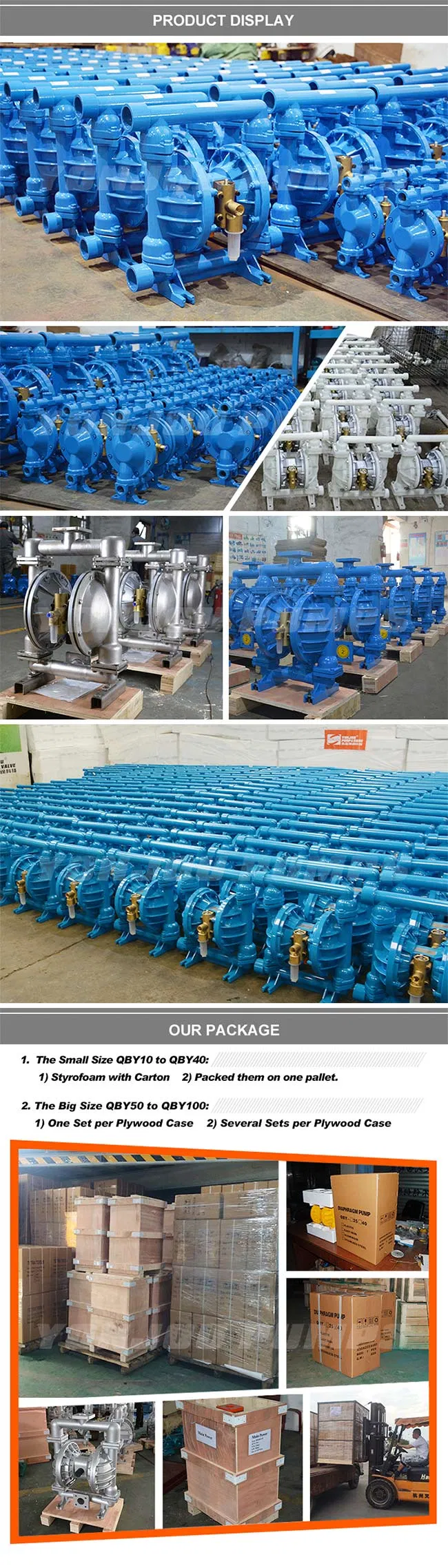 Qby50-65 Aluminum Alloy Diaphragm Pump