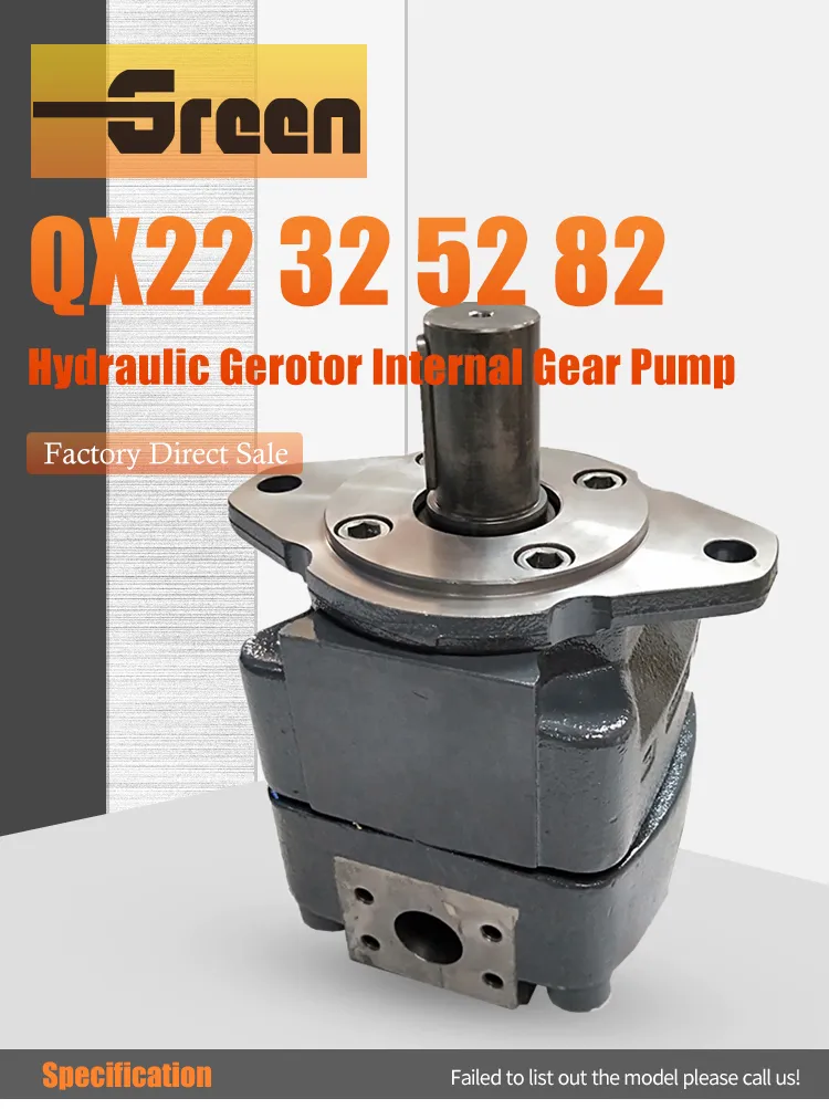 Rebuild for Bucher Qx Series Qx22 32 52 82 Hydraulic Gerotor Internal Gear Pump