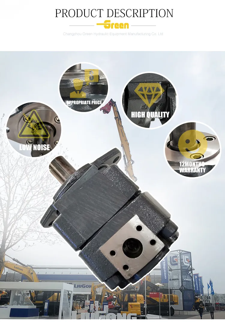 Rebuild for Bucher Qx Series Qx22 32 52 82 Hydraulic Gerotor Internal Gear Pump