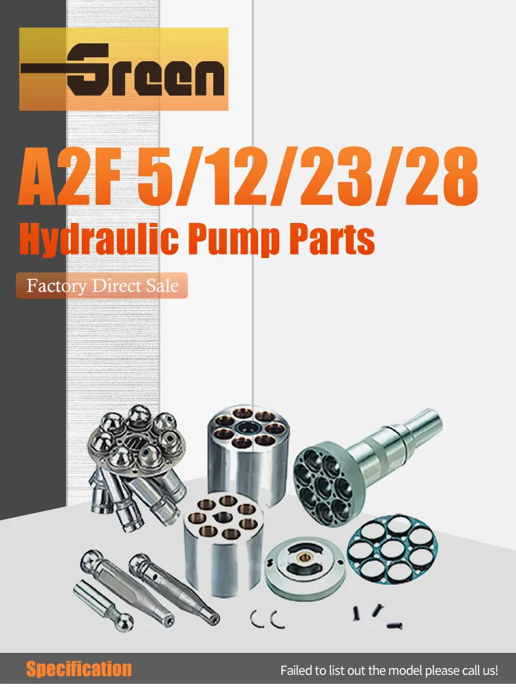 Rexroth A2f Series Hydraulic Pump Parts Axial Piston Pumps Parts A2f5/12/23/28/55/80/107/160/200/225/250/355/500/1000
