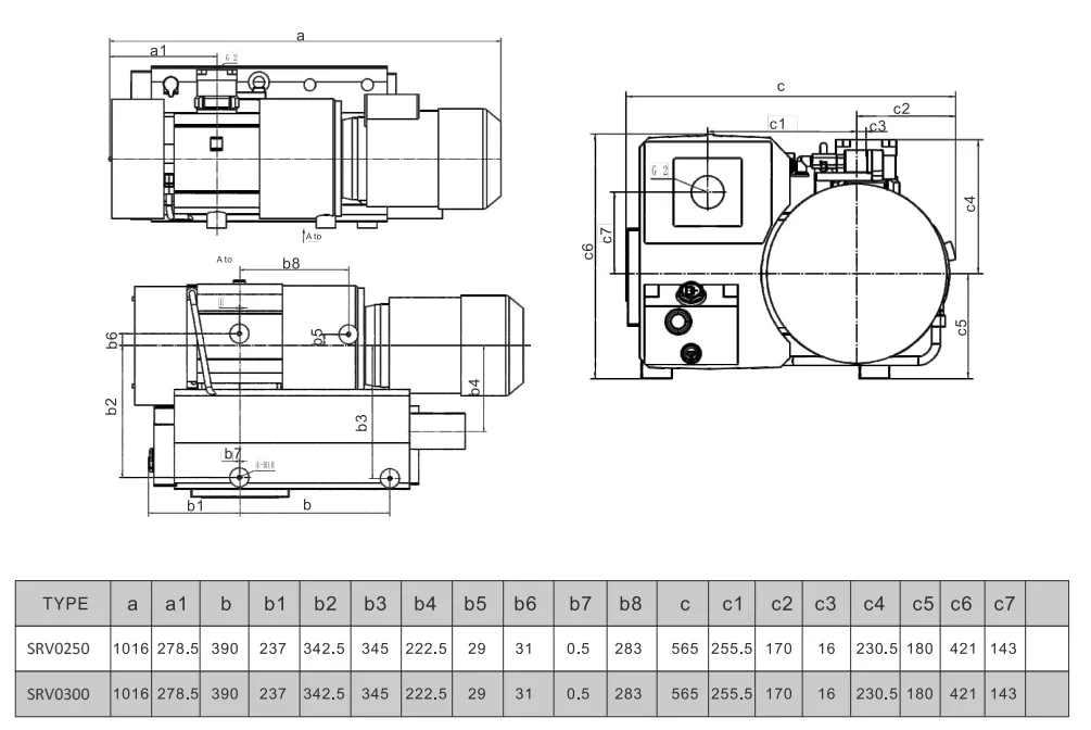 Rotary Vane Vacuum Pump for Mass Spectrometers