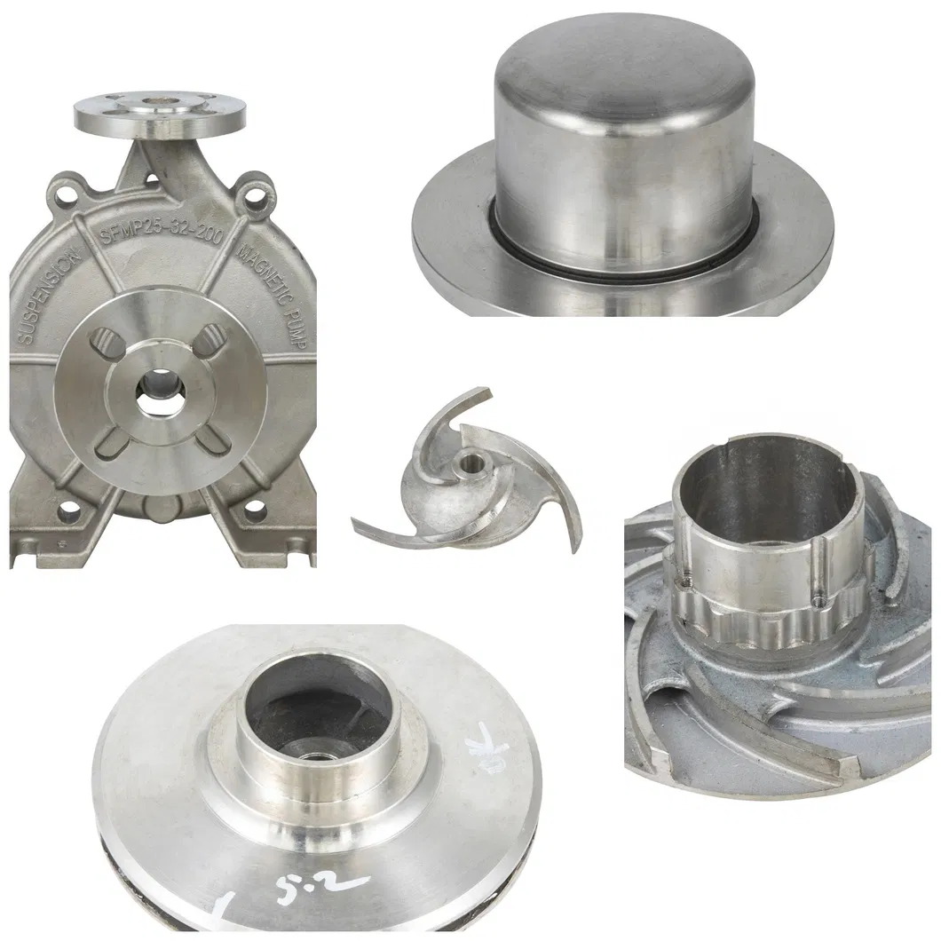 Sfmp No Leakage Sealless Corrosion Resistant Direct-Coupled Centrifugal Magnetic Drive Pump