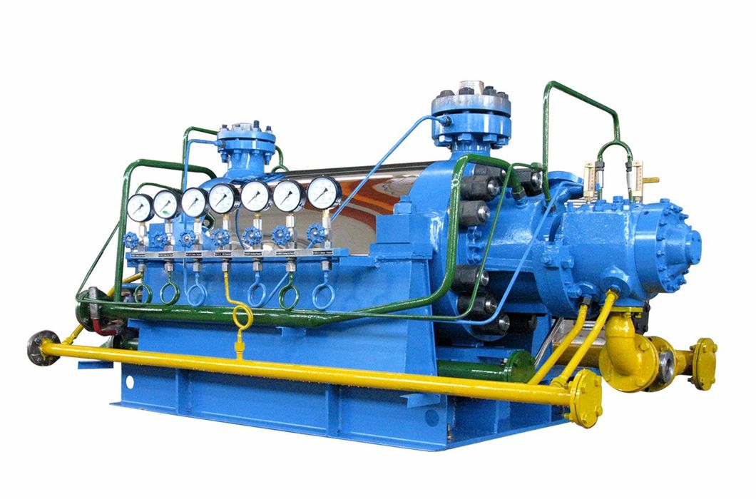 Single-Casing Radially Split Multistage Between Bearings Pumps, API 610 Standard.