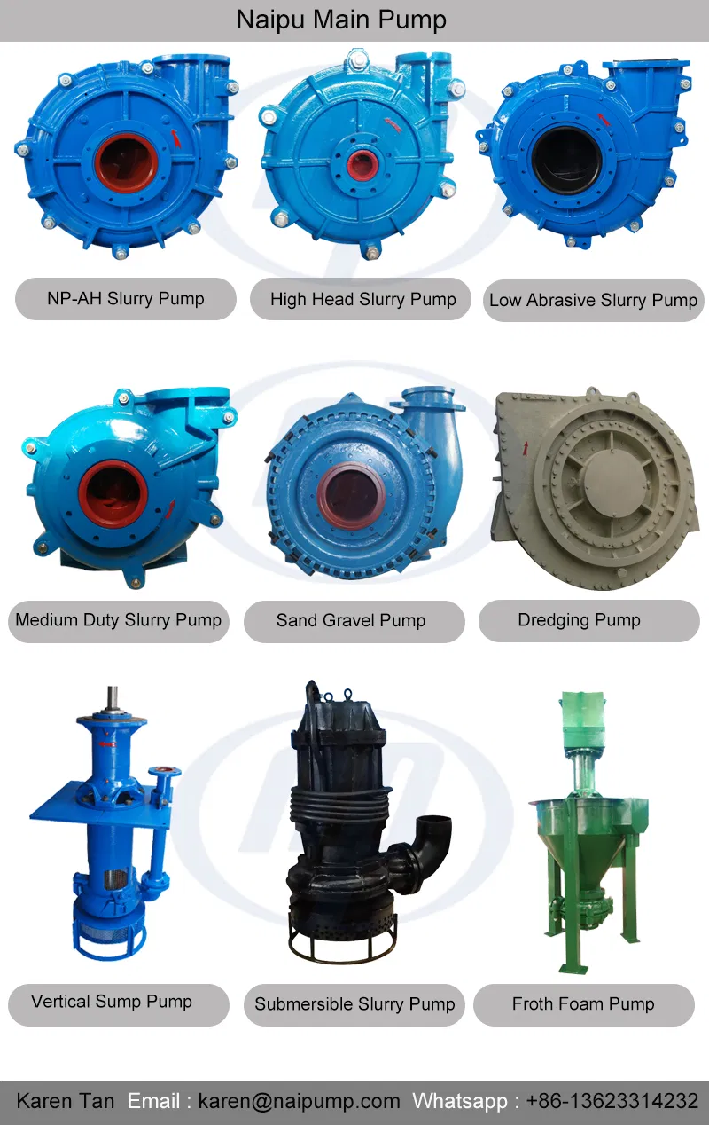 Single Stage Lime Grinding Dewatering Pulp Pumps