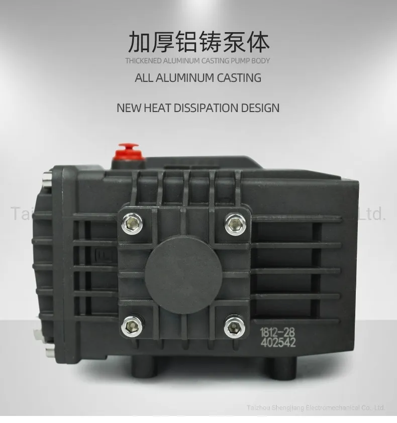 Sjld-1814 Electric Power 80-250 Bar High Pressure Plunger Pump for Car Washer