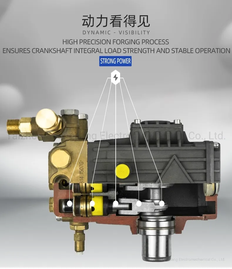 Sjld-1814 Electric Power 80-250 Bar High Pressure Plunger Pump for Car Washer