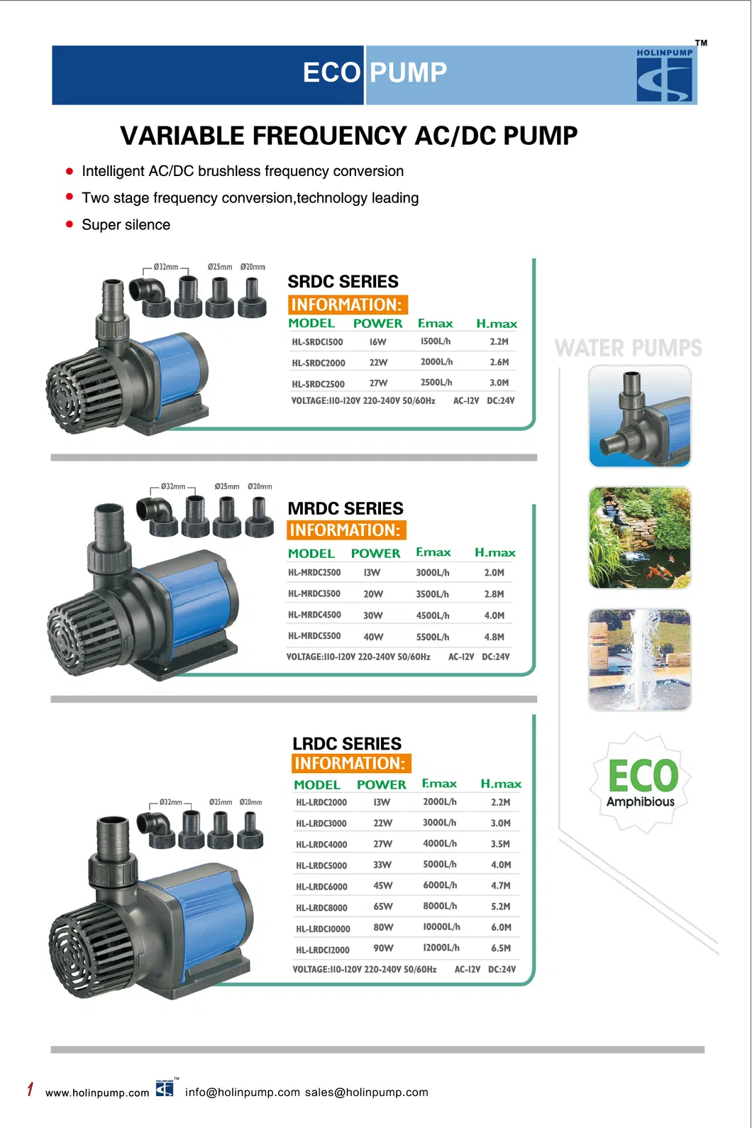 Solar Powered Irrigation Submersible Pump (HL-150) DC Mini Diaphragm Pump