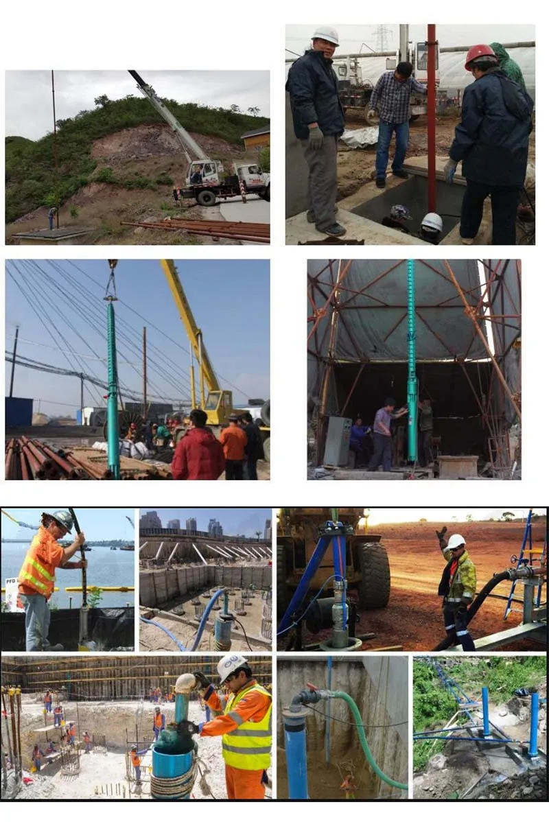 SS Vertical Centrifugal Portable Copper Electric Borehole Deep Well Submersible Clean Water Supply Pump