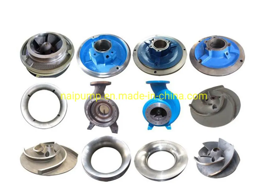 Stainless Steel Centrifugal Ahlstrom Pump Single-Stage Process Pump Spare Parts Impeller Volute Casing Shaft