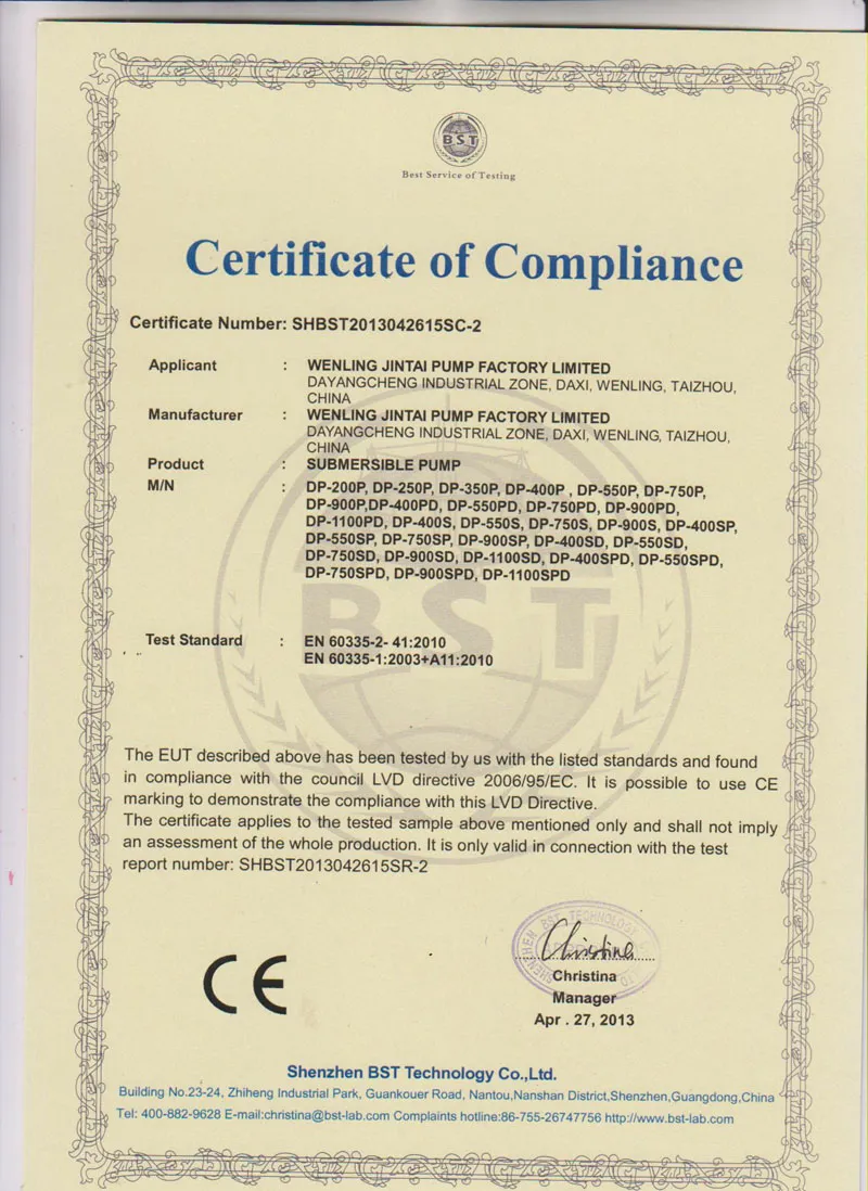 Submersible Pump (QW)