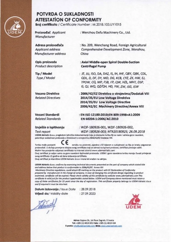 Tpow High Pressure Double Suction Split Casing Diesel Fire Pump