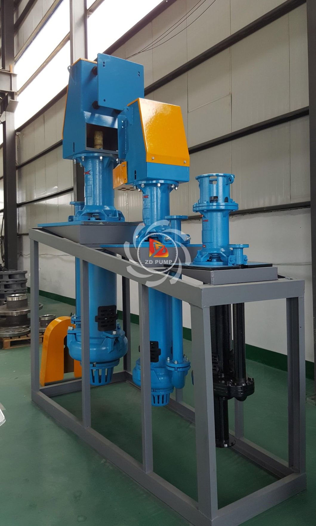 Vertical Water Powered Backup Sump Slurry Pump
