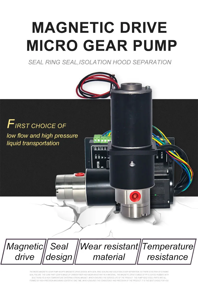 Vikda Micro 316L Stainless Steel Filling Metering Pump 1.5L/Min