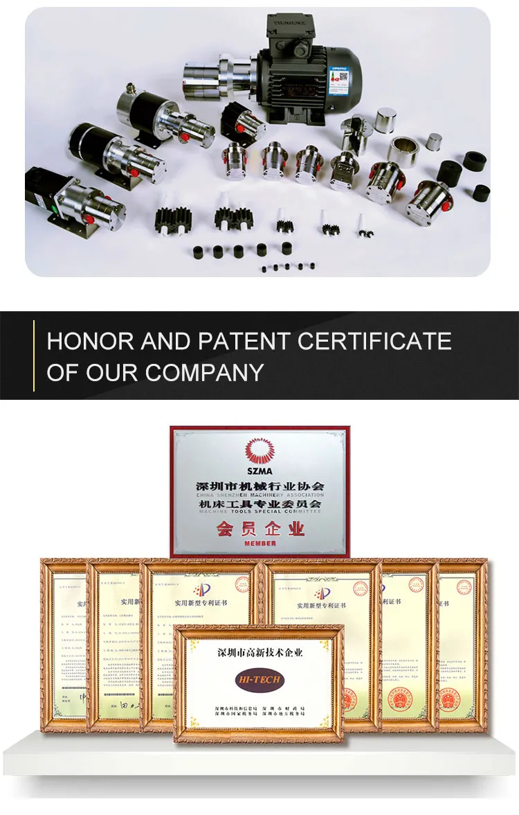 Vikda Micro 316L Stainless Steel Filling Metering Pump 1.5L/Min