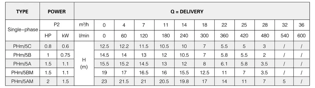 Water Pump Agricultural Bomba Irrigation 2"X2" 1.5 HP Domestic Pump High Flow Electric Centrifugal Pumps