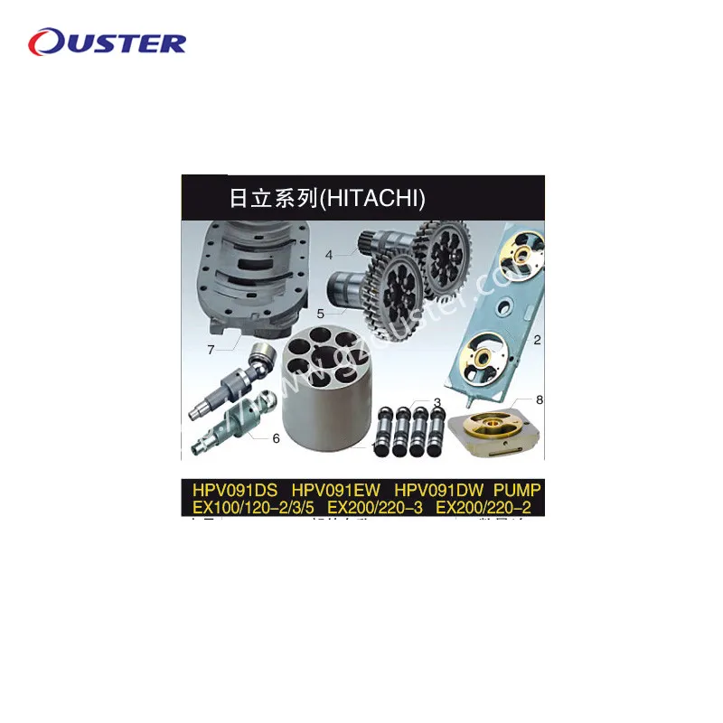 Zax Hpv091 Hydraulic Pump Rplacement Spare Parts for Ex100 Ex120 Ex200 Ex220