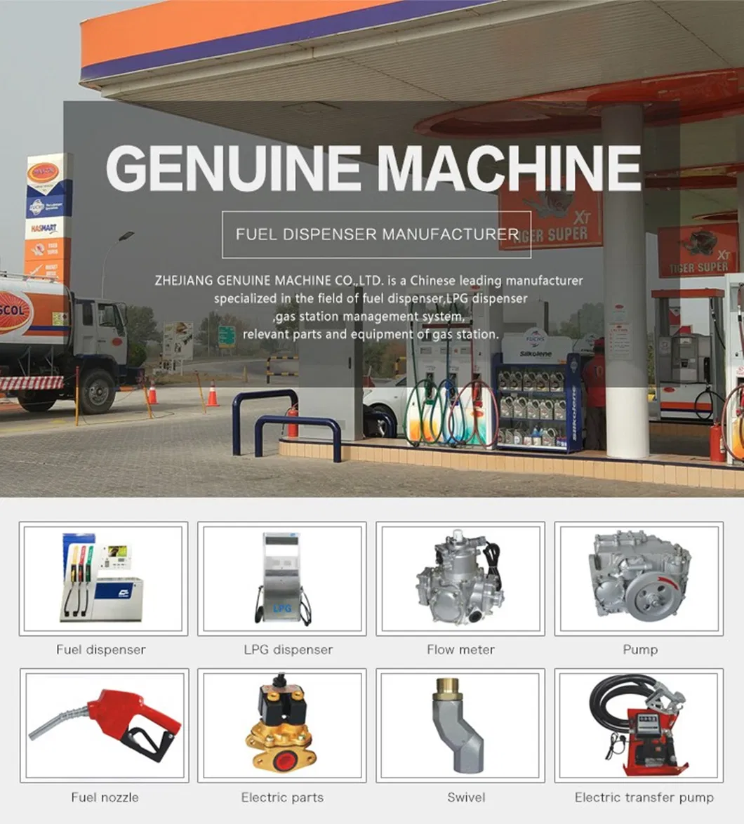 ZCHENG Fuel Dispenser Pump Combo Vane Pump